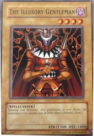 The Illusory Gentleman (LOD-EN053) - Legacy of Darkness (Worldwide English) Unlimited Legacy of Darkness (Worldwide English) Yugioh Single  Squirtle Squad Card Shop.