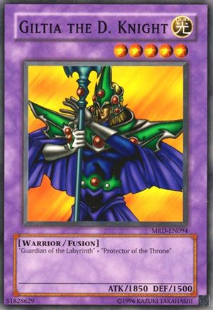 Giltia the D. Knight (MRD-EN094) - Metal Raiders (Worldwide English) Unlimited Metal Raiders (Worldwide English) Yugioh Single  Squirtle Squad Card Shop.