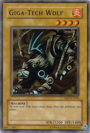 Giga-Tech Wolf (MRD-EN096) - Metal Raiders (Worldwide English) Unlimited Metal Raiders (Worldwide English) Yugioh Single  Squirtle Squad Card Shop.