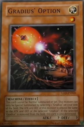 Gradius' Option (LOD-EN060) - Legacy of Darkness (Worldwide English) Unlimited Legacy of Darkness (Worldwide English) Yugioh Single  Squirtle Squad Card Shop.