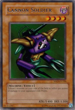 Cannon Soldier (MRD-EN106) - Metal Raiders (Worldwide English) Unlimited Metal Raiders (Worldwide English) Yugioh Single  Squirtle Squad Card Shop.