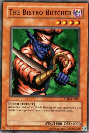 The Bistro Butcher (MRD-EN108) - Metal Raiders (Worldwide English) Unlimited Metal Raiders (Worldwide English) Yugioh Single  Squirtle Squad Card Shop.