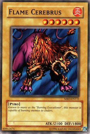 Flame Cerebrus (MRD-EN111) - Metal Raiders (Worldwide English) Unlimited Metal Raiders (Worldwide English) Yugioh Single  Squirtle Squad Card Shop.