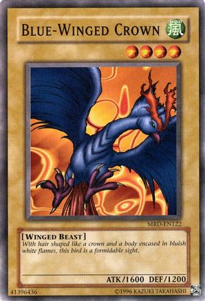 Blue-Winged Crown (MRD-EN122) - Metal Raiders (Worldwide English) Unlimited Metal Raiders (Worldwide English) Yugioh Single  Squirtle Squad Card Shop.