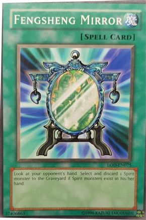 Fengsheng Mirror (LOD-EN075) - Legacy of Darkness (Worldwide English) Unlimited Legacy of Darkness (Worldwide English) Yugioh Single  Squirtle Squad Card Shop.