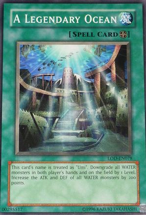 A Legendary Ocean (LOD-EN078) - Legacy of Darkness (Worldwide English) Unlimited Legacy of Darkness (Worldwide English) Yugioh Single  Squirtle Squad Card Shop.