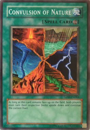 Convulsion of Nature (LOD-EN084) - Legacy of Darkness (Worldwide English) Unlimited Legacy of Darkness (Worldwide English) Yugioh Single  Squirtle Squad Card Shop.