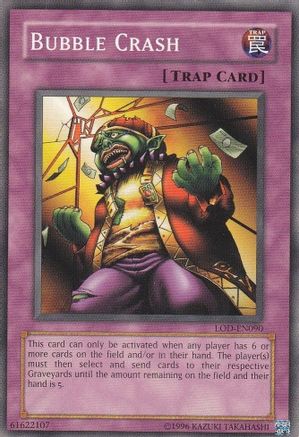 Bubble Crash (LOD-EN090) - Legacy of Darkness (Worldwide English) Unlimited Legacy of Darkness (Worldwide English) Yugioh Single  Squirtle Squad Card Shop.