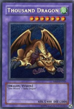 Thousand Dragon (MRD-EN143) - Metal Raiders (Worldwide English) Unlimited Metal Raiders (Worldwide English) Yugioh Single  Squirtle Squad Card Shop.