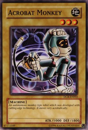 Acrobat Monkey (DCR-EN003) - Dark Crisis (Worldwide English) Unlimited Dark Crisis (Worldwide English) Yugioh Single  Squirtle Squad Card Shop.
