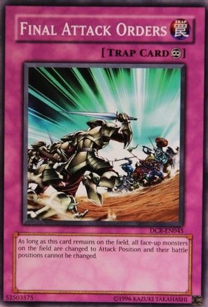 Final Attack Orders (DCR-EN045) - Dark Crisis (Worldwide English) Unlimited Dark Crisis (Worldwide English) Yugioh Single  Squirtle Squad Card Shop.