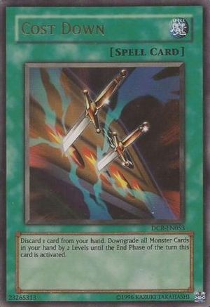 Cost Down (DCR-EN053) - Dark Crisis (Worldwide English) Unlimited Dark Crisis (Worldwide English) Yugioh Single  Squirtle Squad Card Shop.