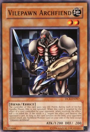 Vilepawn Archfiend (DCR-EN067) - Dark Crisis (Worldwide English) Unlimited Dark Crisis (Worldwide English) Yugioh Single  Squirtle Squad Card Shop.