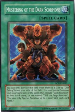 Mustering of the Dark Scorpions (DCR-EN093) - Dark Crisis (Worldwide English) Unlimited Dark Crisis (Worldwide English) Yugioh Single  Squirtle Squad Card Shop.