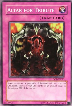 Altar for Tribute (DCR-EN095) - Dark Crisis (Worldwide English) Unlimited Dark Crisis (Worldwide English) Yugioh Single  Squirtle Squad Card Shop.