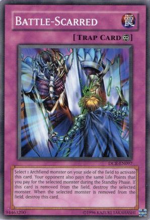 Battle-Scarred (DCR-EN097) - Dark Crisis (Worldwide English) Unlimited Dark Crisis (Worldwide English) Yugioh Single  Squirtle Squad Card Shop.