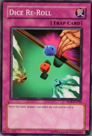 Dice Re-Roll (DCR-EN100) - Dark Crisis (Worldwide English) Unlimited Dark Crisis (Worldwide English) Yugioh Single  Squirtle Squad Card Shop.