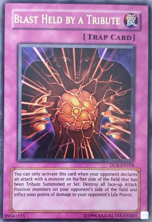 Blast Held by a Tribute (DCR-EN104) - Dark Crisis (Worldwide English) Unlimited Dark Crisis (Worldwide English) Yugioh Single  Squirtle Squad Card Shop.