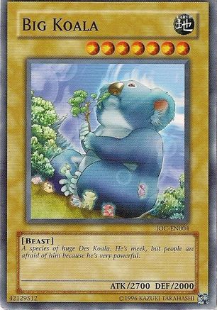 Big Koala (IOC-EN004) - Invasion of Chaos (Worldwide English) Unlimited Invasion of Chaos (Worldwide English) Yugioh Single  Squirtle Squad Card Shop.