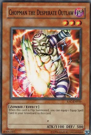 Chopman the Desperate Outlaw (IOC-EN010) - Invasion of Chaos (Worldwide English) Unlimited Invasion of Chaos (Worldwide English) Yugioh Single  Squirtle Squad Card Shop.