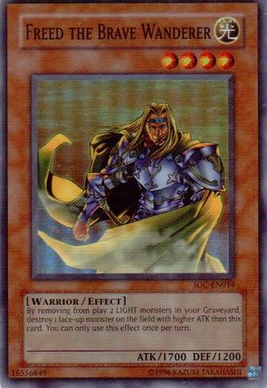 Freed the Brave Wanderer (IOC-EN014) - Invasion of Chaos (Worldwide English) Unlimited Invasion of Chaos (Worldwide English) Yugioh Single  Squirtle Squad Card Shop.