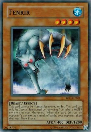 Fenrir (IOC-EN020) - Invasion of Chaos (Worldwide English) Unlimited Invasion of Chaos (Worldwide English) Yugioh Single  Squirtle Squad Card Shop.
