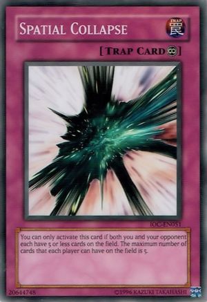 Spatial Collapse (IOC-EN051) - Invasion of Chaos (Worldwide English) Unlimited Invasion of Chaos (Worldwide English) Yugioh Single  Squirtle Squad Card Shop.
