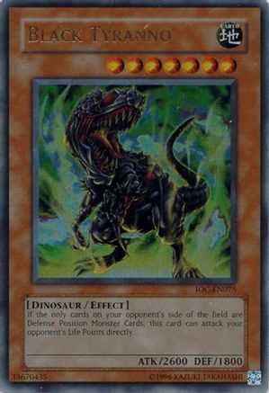 Black Tyranno (IOC-EN075) - Invasion of Chaos (Worldwide English) Unlimited Invasion of Chaos (Worldwide English) Yugioh Single  Squirtle Squad Card Shop.