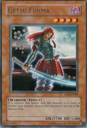 Getsu Fuhma (IOC-EN089) - Invasion of Chaos (Worldwide English) Unlimited Invasion of Chaos (Worldwide English) Yugioh Single  Squirtle Squad Card Shop.