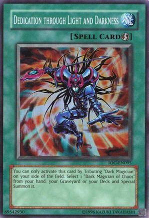 Dedication Through Light and Darkness (IOC-EN095) - Invasion of Chaos (Worldwide English) Unlimited Invasion of Chaos (Worldwide English) Yugioh Single  Squirtle Squad Card Shop.