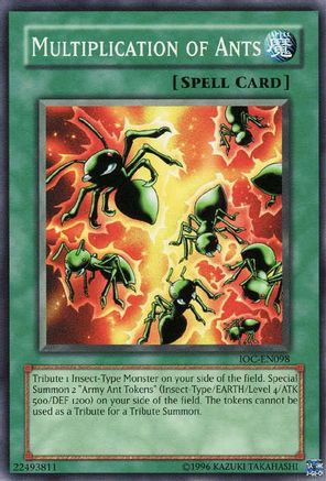 Multiplication of Ants (IOC-EN098) - Invasion of Chaos (Worldwide English) Unlimited Invasion of Chaos (Worldwide English) Yugioh Single  Squirtle Squad Card Shop.