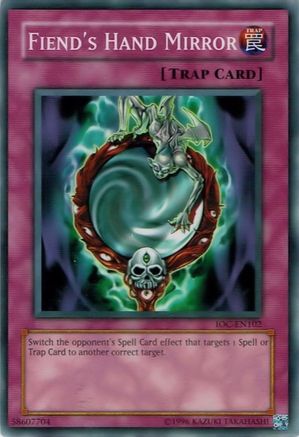 Fiend's Hand Mirror (IOC-EN102) - Invasion of Chaos (Worldwide English) Unlimited Invasion of Chaos (Worldwide English) Yugioh Single  Squirtle Squad Card Shop.