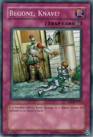 Begone, Knave! (IOC-EN107) - Invasion of Chaos (Worldwide English) Unlimited Invasion of Chaos (Worldwide English) Yugioh Single  Squirtle Squad Card Shop.