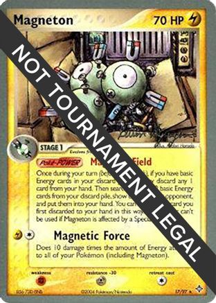 Magneton - 2004 (Kevin Nguyen) 017  World Championship Decks - Rare World Championship Decks Pokemon Single  Squirtle Squad Card Shop.