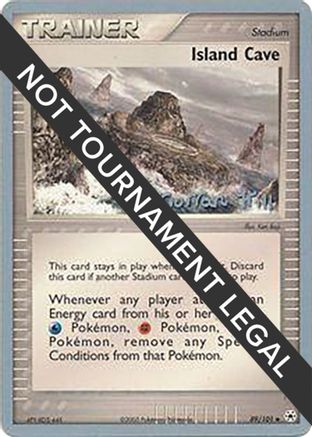 Island Cave - 2005 (Curran Hill) 089  World Championship Decks - Uncommon World Championship Decks Pokemon Single  Squirtle Squad Card Shop.