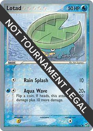 Lotad (63) (63) - 2005  063  World Championship Decks - Common World Championship Decks Pokemon Single  Squirtle Squad Card Shop.