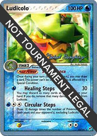 Ludicolo - 2005 (Michael Gonzalez) 010  World Championship Decks - Rare World Championship Decks Pokemon Single  Squirtle Squad Card Shop.