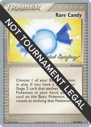 Rare Candy - 2005 (Michael Gonzalez) 083  World Championship Decks - Uncommon World Championship Decks Pokemon Single  Squirtle Squad Card Shop.