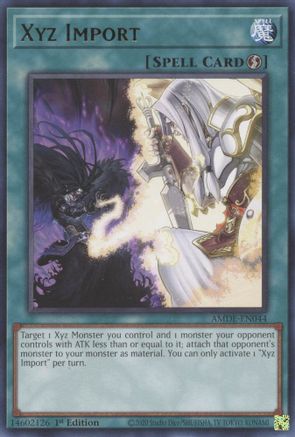 Xyz Import (AMDE-EN044) - Amazing Defenders 1st Edition Amazing Defenders Yugioh Single  Squirtle Squad Card Shop.