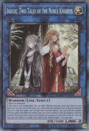 Isolde, Two Tales of the Noble Knights (CR) (AMDE-EN052) - Amazing Defenders 1st Edition Amazing Defenders Yugioh Single  Squirtle Squad Card Shop.