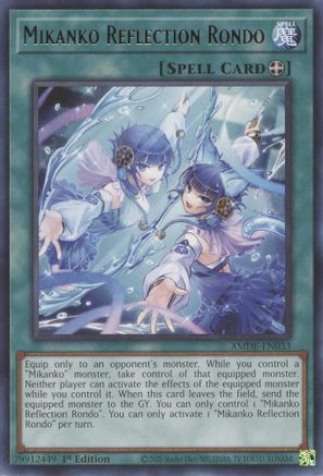 Mikanko Reflection Rondo (AMDE-EN033) - Amazing Defenders 1st Edition Amazing Defenders Yugioh Single  Squirtle Squad Card Shop.
