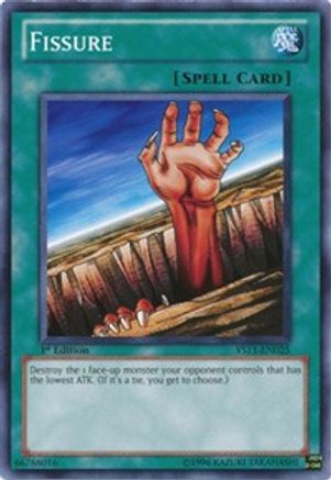 Fissure (YS11-EN025) - Starter Deck: Dawn of the Xyz 1st Edition Starter Deck: Dawn of the Xyz Yugioh Single  Squirtle Squad Card Shop.