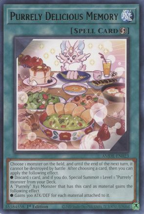 Purrely Delicious Memory (AMDE-EN023) - Amazing Defenders 1st Edition Amazing Defenders Yugioh Single  Squirtle Squad Card Shop.