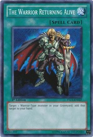The Warrior Returning Alive (YS11-EN027) - Starter Deck: Dawn of the Xyz 1st Edition Starter Deck: Dawn of the Xyz Yugioh Single  Squirtle Squad Card Shop.