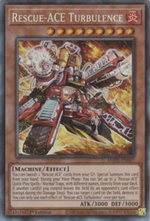 Rescue-ACE Turbulence (CR) (AMDE-EN007) - Amazing Defenders 1st Edition Amazing Defenders Yugioh Single  Squirtle Squad Card Shop.