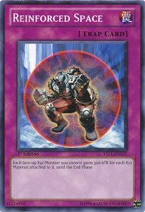 Reinforced Space (YS11-EN031) - Starter Deck: Dawn of the Xyz 1st Edition Starter Deck: Dawn of the Xyz Yugioh Single  Squirtle Squad Card Shop.