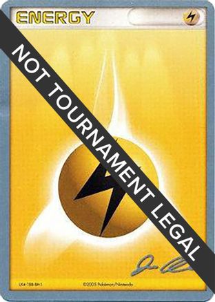 Lightning Energy - 2006 (Jason Klaczynski)  World Championship Decks - Common World Championship Decks Pokemon Single  Squirtle Squad Card Shop.