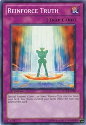 Reinforce Truth (YS11-EN040) - Starter Deck: Dawn of the Xyz 1st Edition Starter Deck: Dawn of the Xyz Yugioh Single  Squirtle Squad Card Shop.