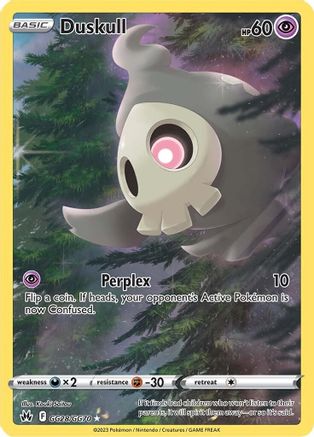 Duskull GG28/GG70 – Crown Zenith Galarian Gallery – Pokémon TCG