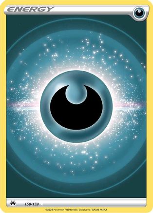 Darkness Energy (Texture Full Art) 158  - Holofoil SWSH Crown Zenith - Ultra Rare SWSH: Crown Zenith Pokemon Single  Squirtle Squad Card Shop.